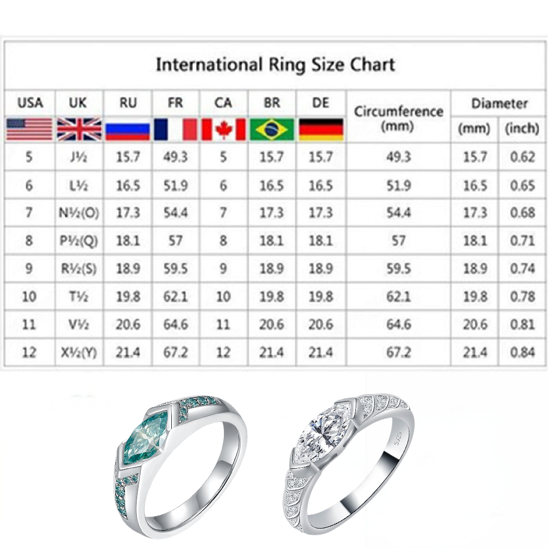 (🔥LAST DAY SALE-48% OFF)Miniyou Magnetology Moissanite Diamond Ring