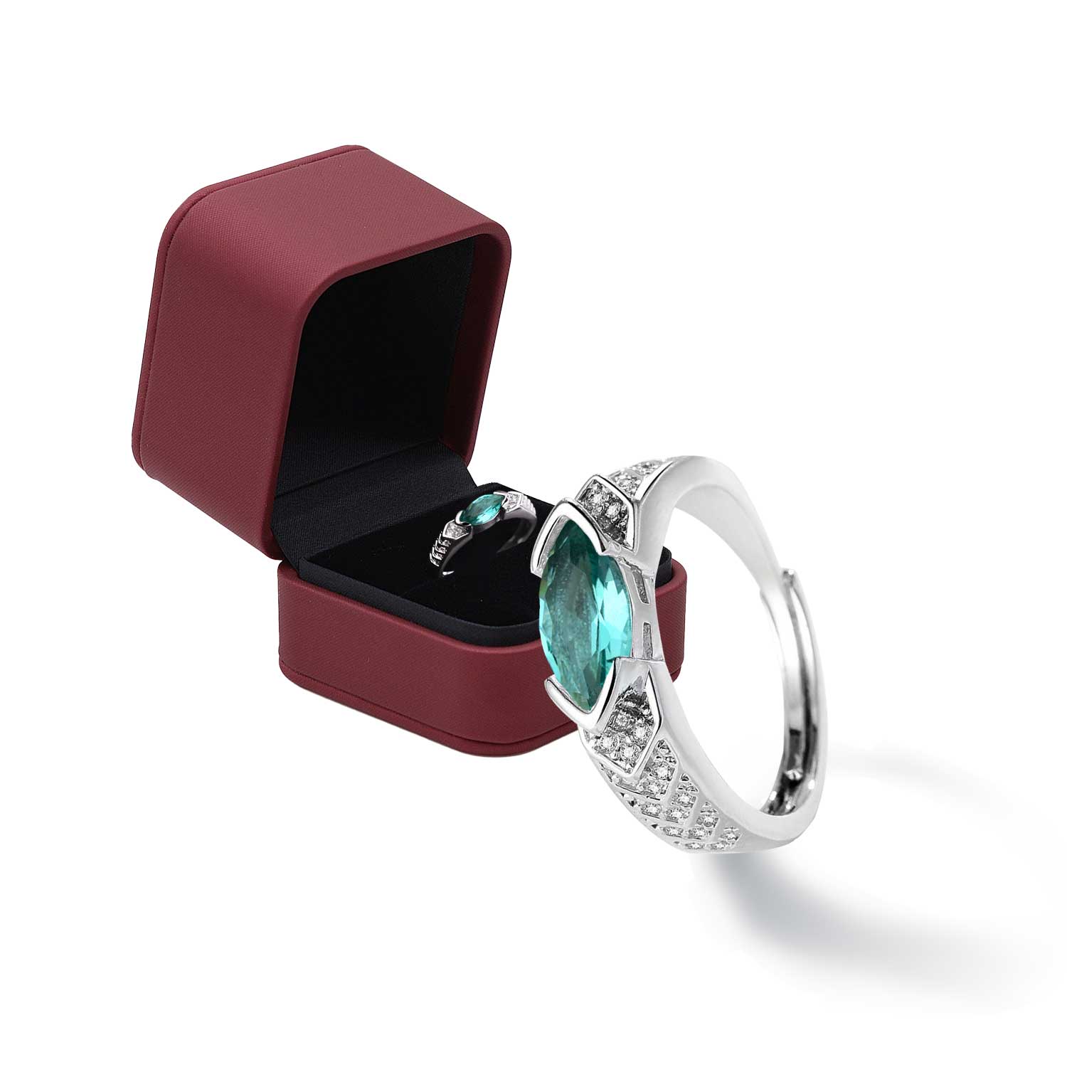 (🔥LAST DAY SALE-48% OFF)Miniyou Magnetology Moissanite Diamond Ring